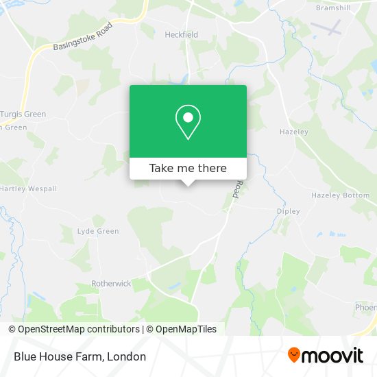 Blue House Farm map