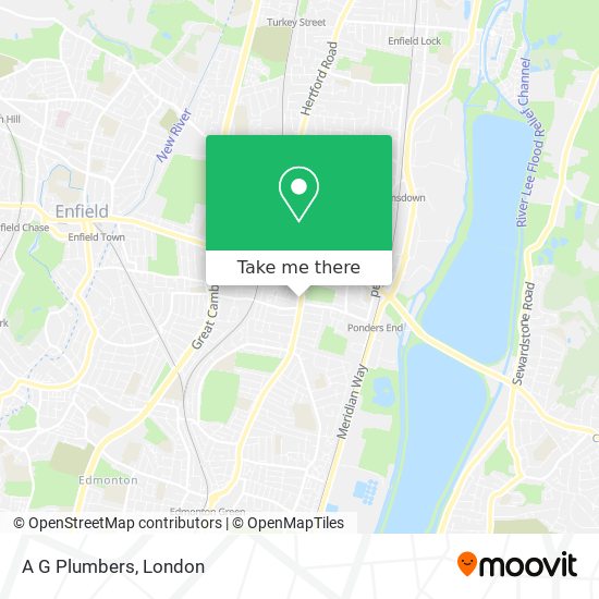 A G Plumbers map