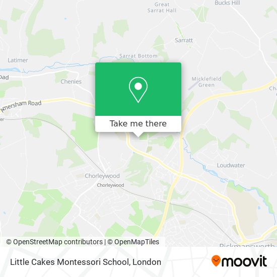 Little Cakes Montessori School map