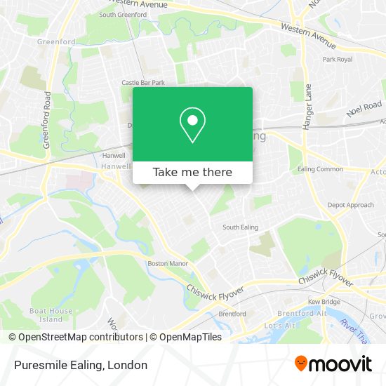 Puresmile Ealing map