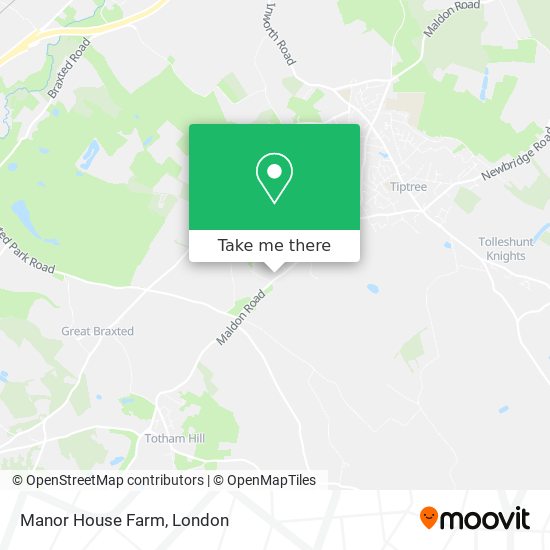 Manor House Farm map