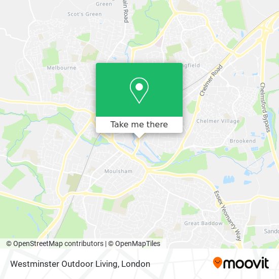 Westminster Outdoor Living map