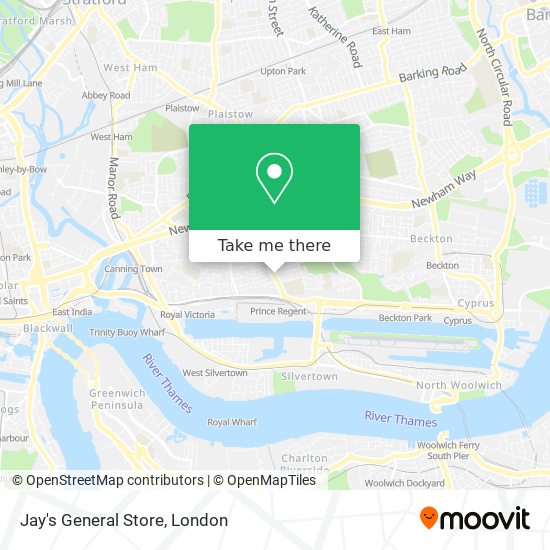 Jay's General Store map