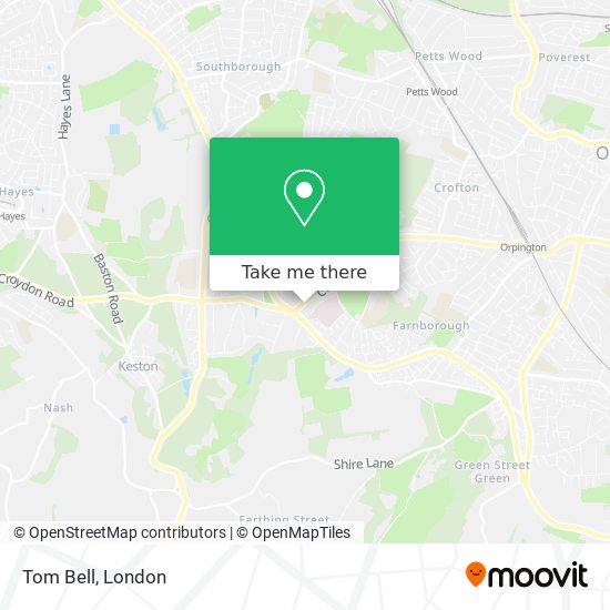 Tom Bell map