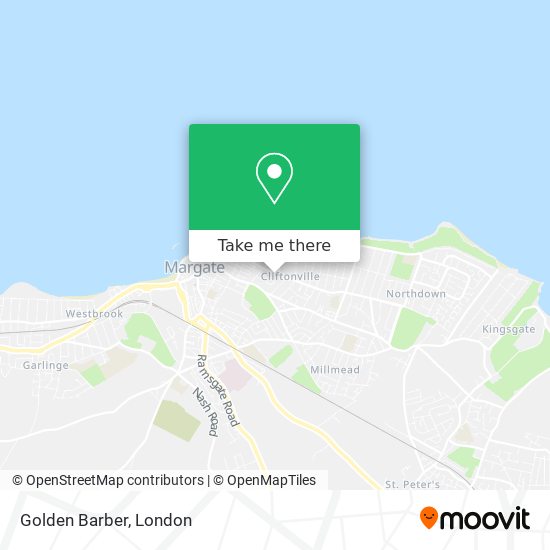 Golden Barber map