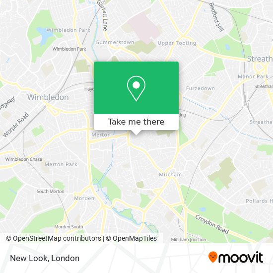New Look map