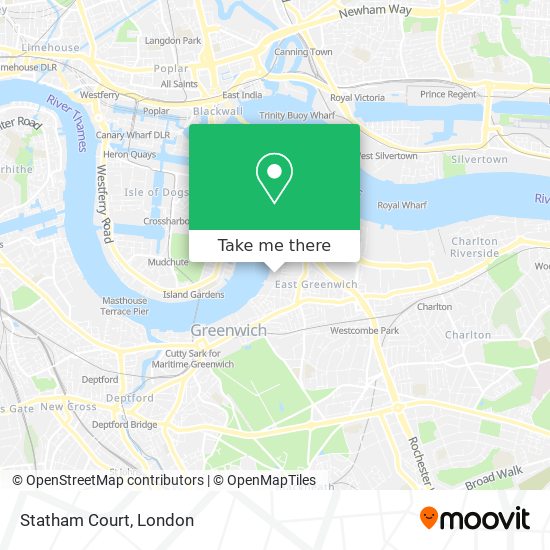 Statham Court map