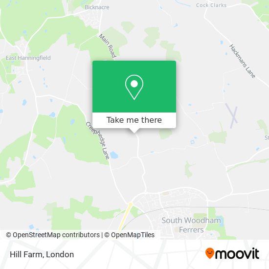 Hill Farm map