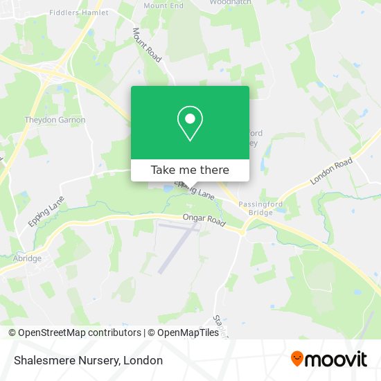 Shalesmere Nursery map