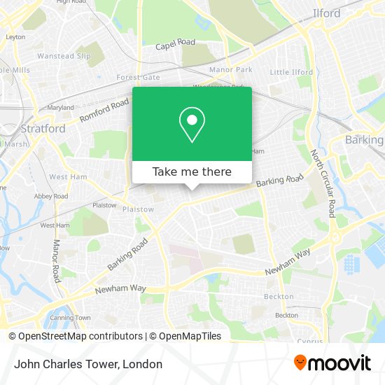 John Charles Tower map