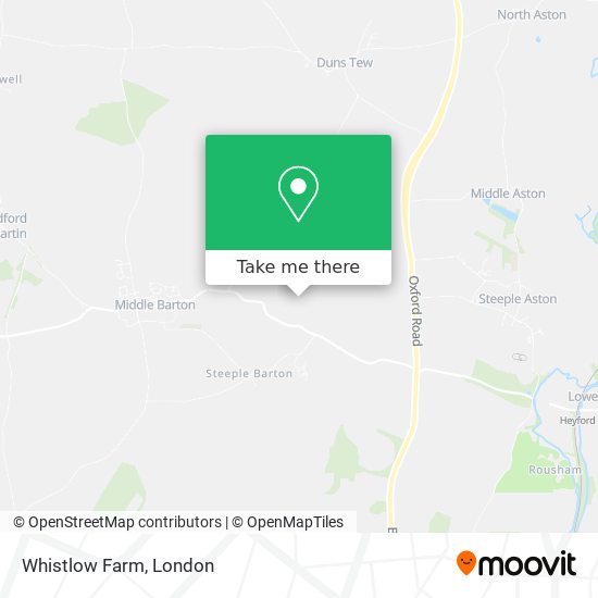 Whistlow Farm map