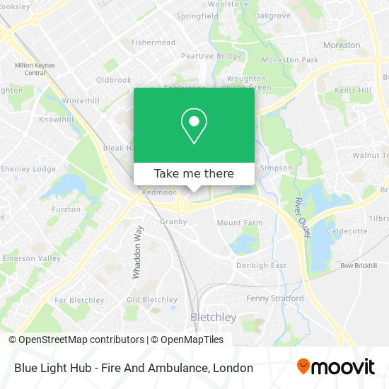 Blue Light Hub - Fire And Ambulance map