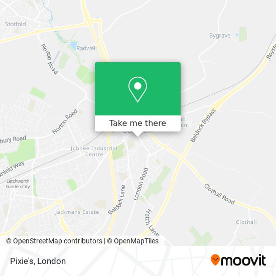 Pixie's map