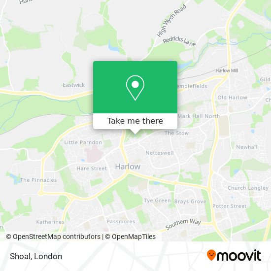 Shoal map