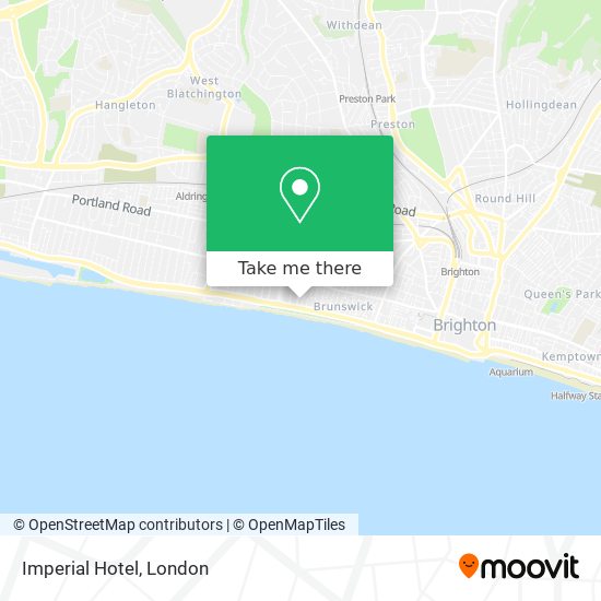 Imperial Hotel map