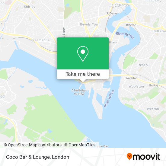 Coco Bar & Lounge map