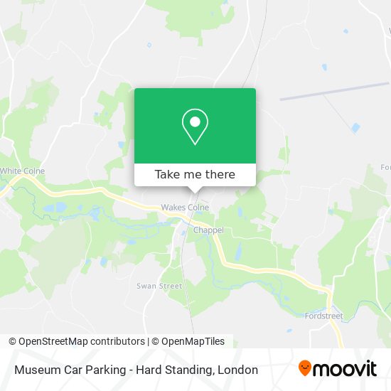 Museum Car Parking - Hard Standing map