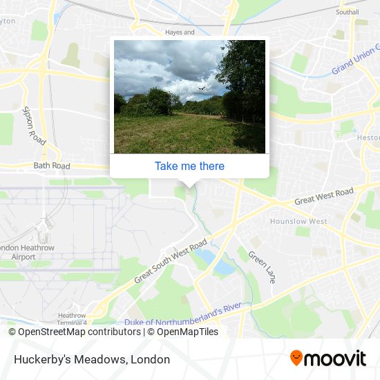 Huckerby's Meadows map