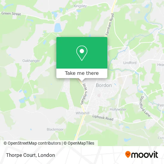 Thorpe Court map