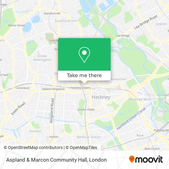 Aspland & Marcon Community Hall map