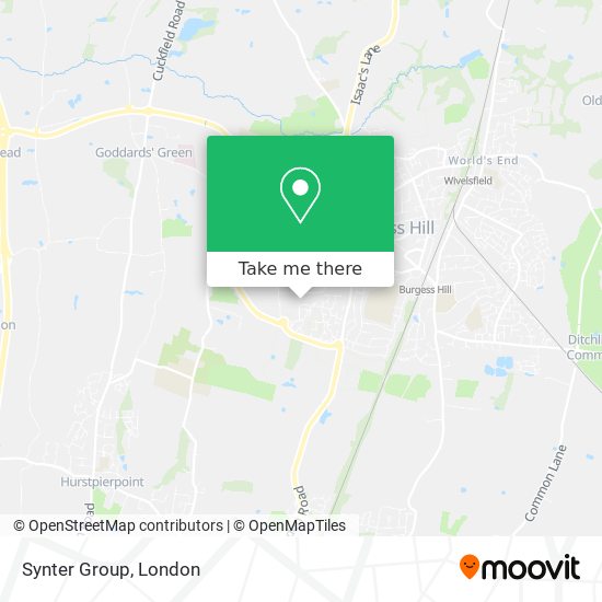 Synter Group map