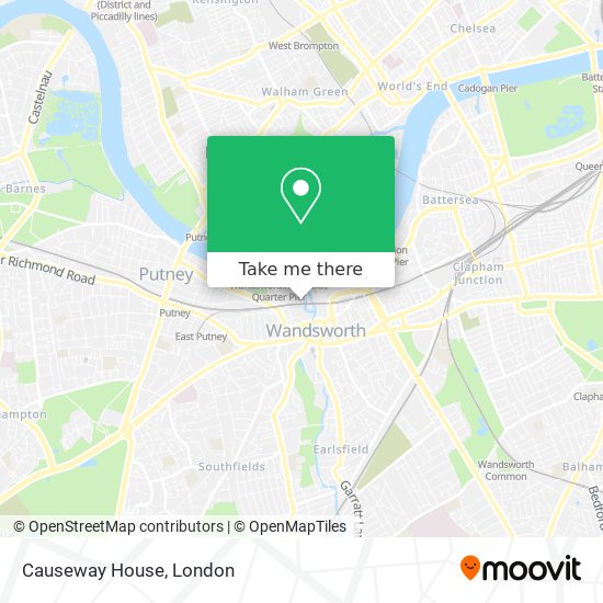 Causeway House map