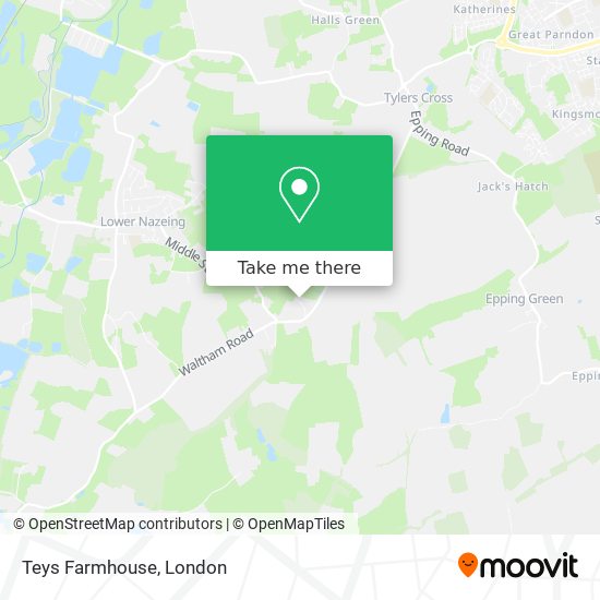Teys Farmhouse map