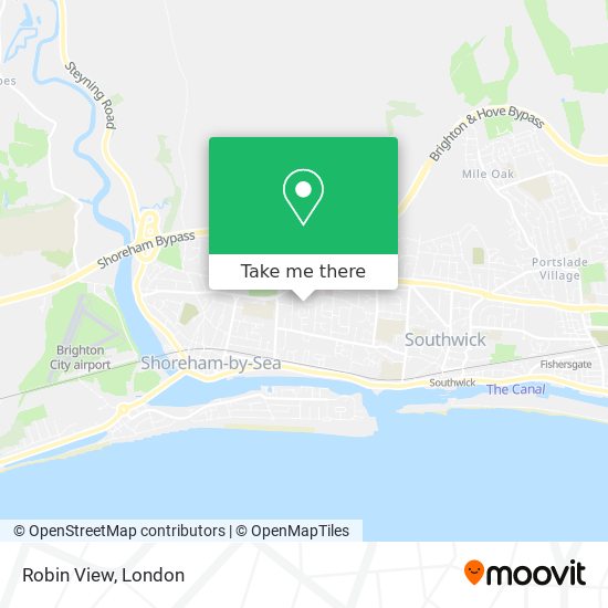 Robin View map