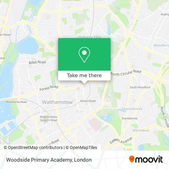 Woodside Primary Academy map