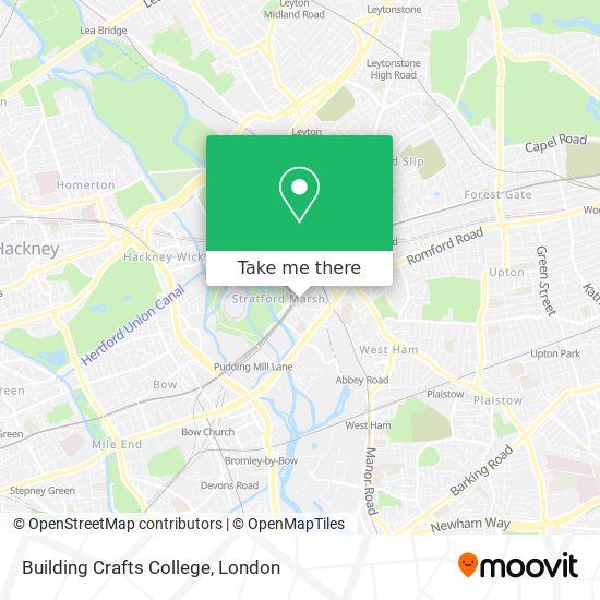 Building Crafts College map