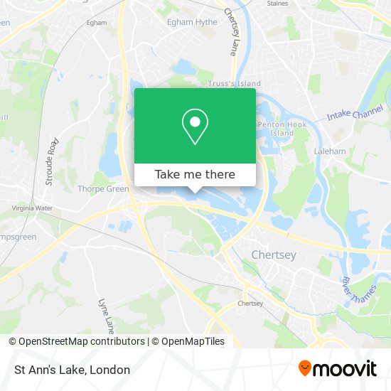 St Ann's Lake map