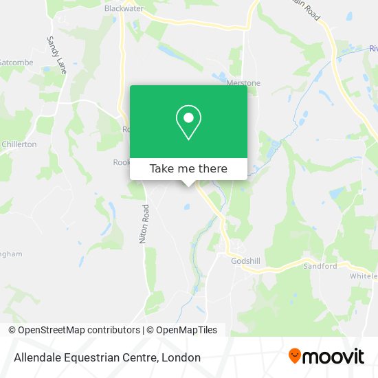 Allendale Equestrian Centre map