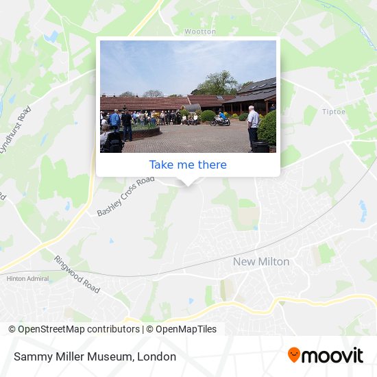 Sammy Miller Museum map