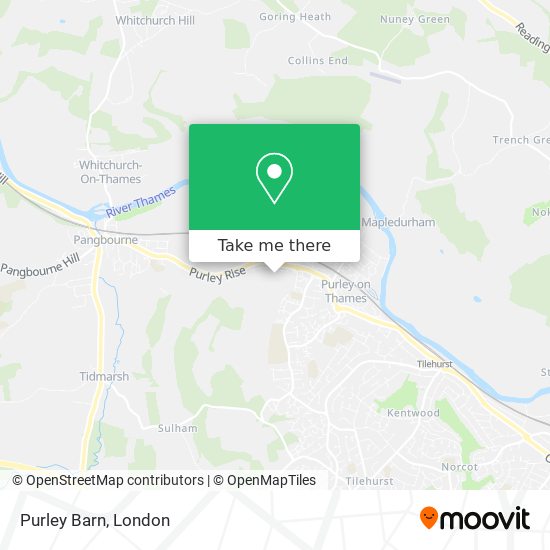 Purley Barn map