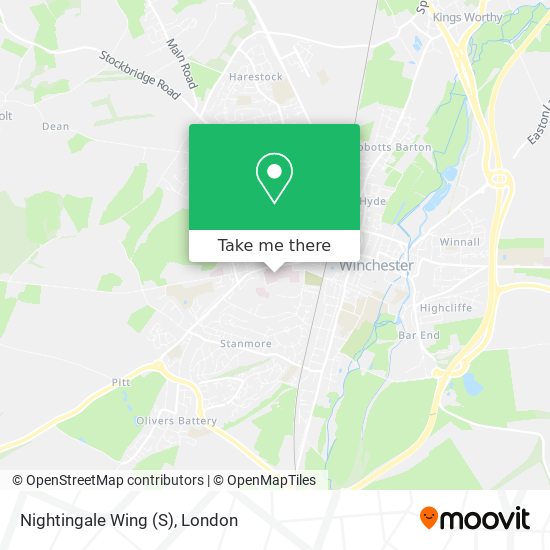 Nightingale Wing (S) map