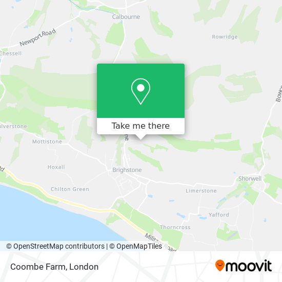 Coombe Farm map