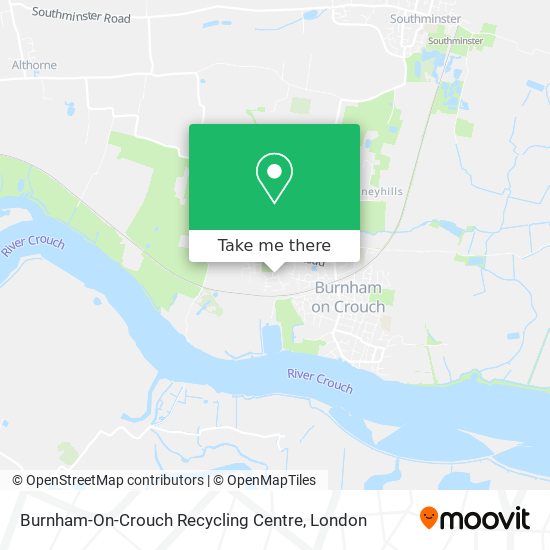 Burnham-On-Crouch Recycling Centre map