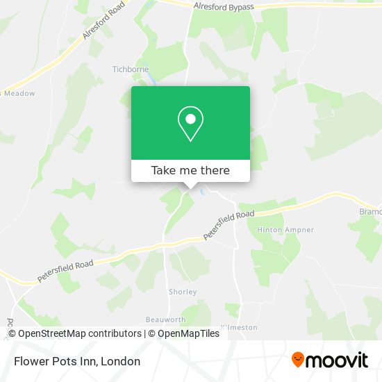 Flower Pots Inn map