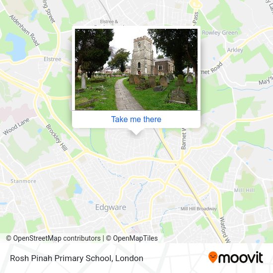 Rosh Pinah Primary School map