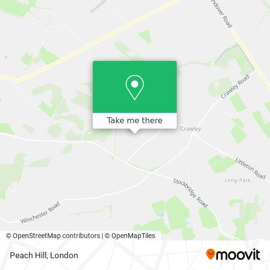 Peach Hill map