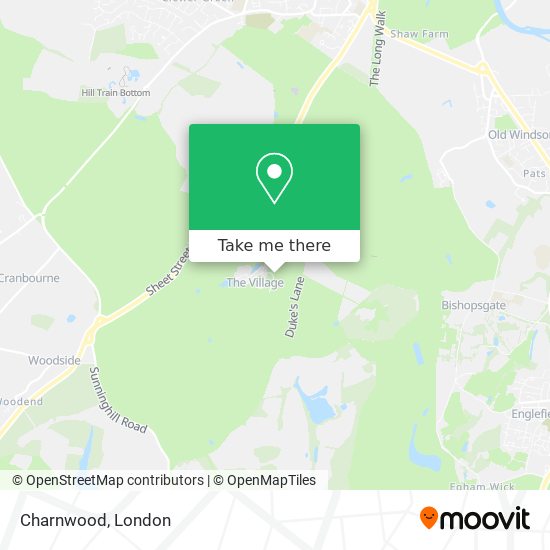 Charnwood map