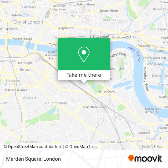 Marden Square map