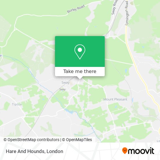 Hare And Hounds map