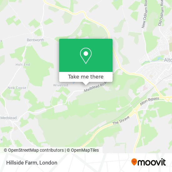 Hillside Farm map