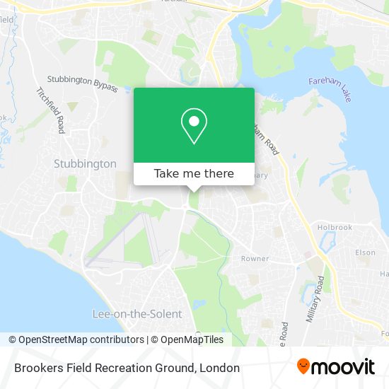 Brookers Field Recreation Ground map