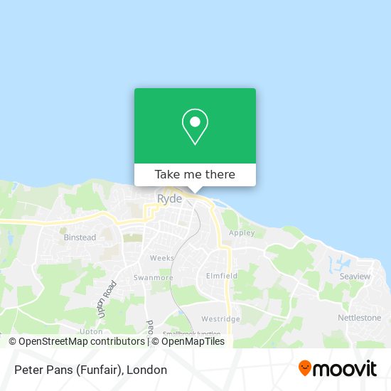Peter Pans (Funfair) map
