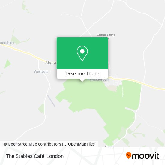 The Stables Café map