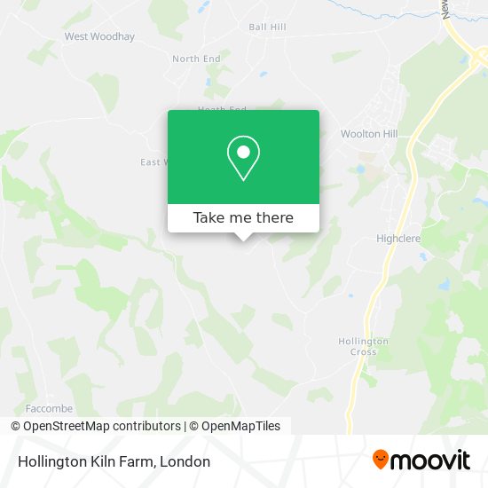 Hollington Kiln Farm map