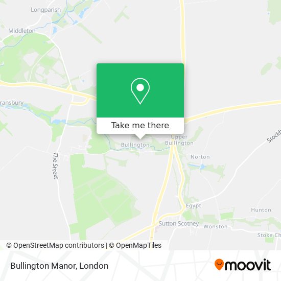Bullington Manor map