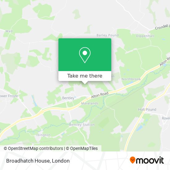 Broadhatch House map